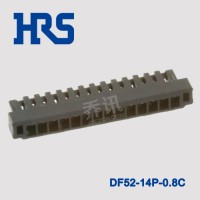HRS广濑高PIN数胶壳DF52连接器